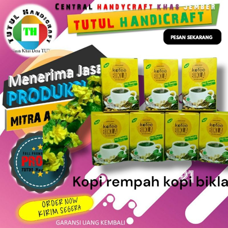 

MAKRIFATBUSINESS KOPI BIKLA KOPI REMPAH Kopi Herbal Alami PAKET 7 PCS BOX 20 SACHET