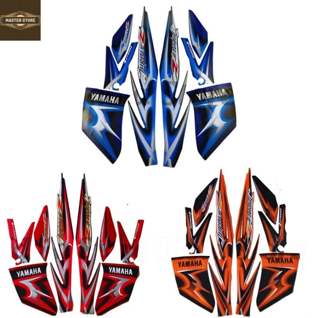 Stiker Striping Yamaha Jupiter Z Burhan 2006 List Body Motor Yamaha Jupiter Z Burhan 2006