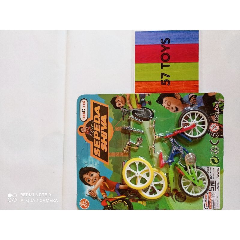 Mainan edukasi sepeda shiva