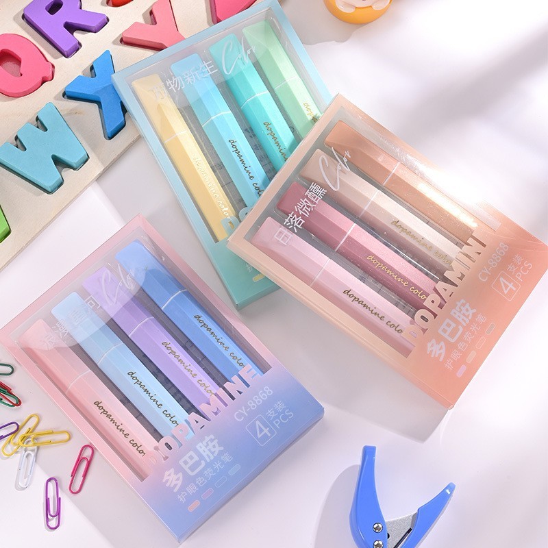 

SET HIGHLIGHTER ISI 4 WARNA PASTEL BERBEDA YANG PIGMENTED DAN MUDAH KERING TIDAK BLEBER