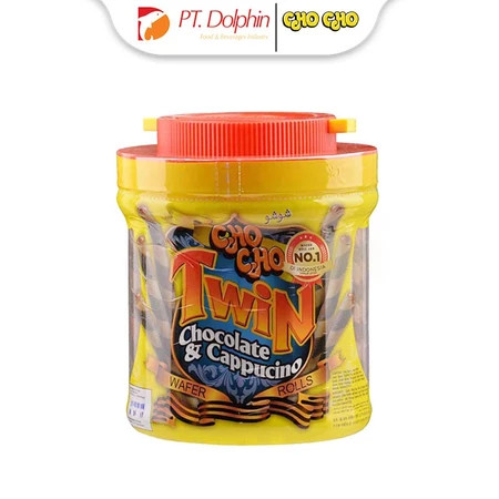 

CHO CHO WAFERF STIC TWIN CAPUCINO 500GR | MAKANAN RINGAN WAFER