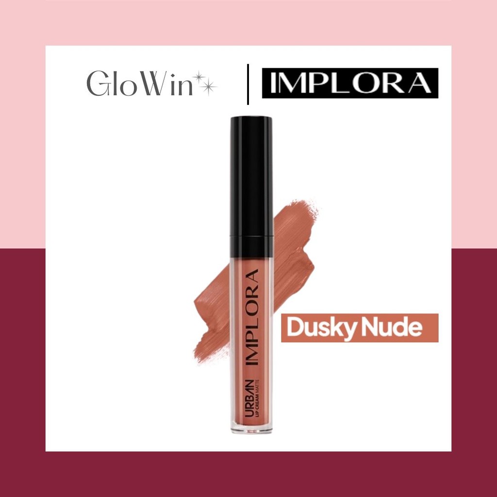 Implora Urban Lip Cream Matte - 01 Dusky Nude