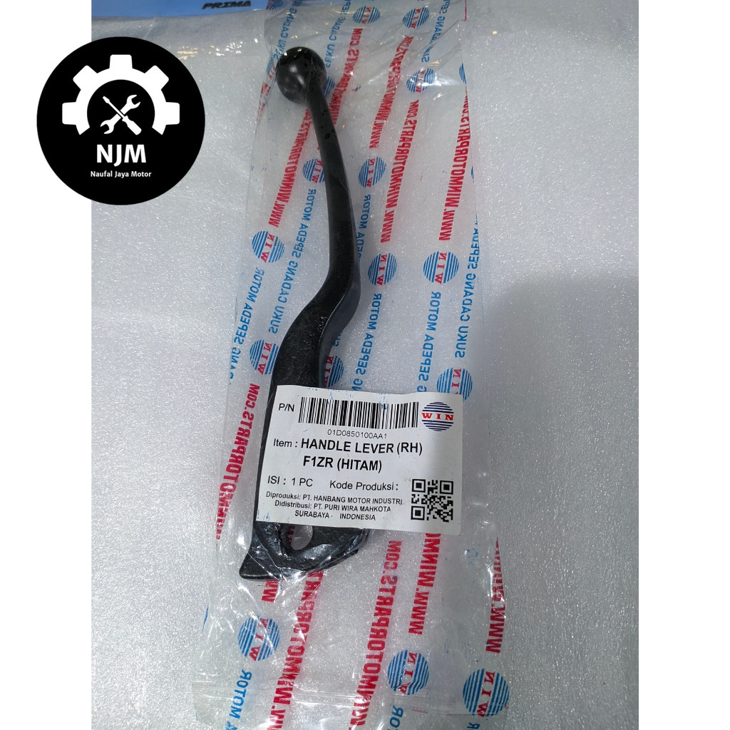 Handel Rem Kiri / Kanan F1Z R 2001 2002 2003 2004 2005 Warna Hitam | brake handle lever silver WIN |