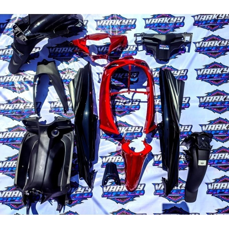 cover full body vega ZR kasar halus full set body Vega ZR  2009 2013 baru+ stiker terlaris