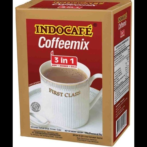 

New Item INDOCAFE COFFEEMIX 3IN1 5X20g (100G)