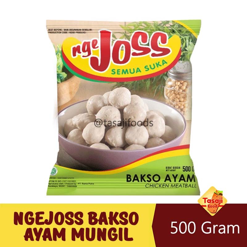 

NgeJoss Bakso Ayam Mungil 500 Gram Frozen Food