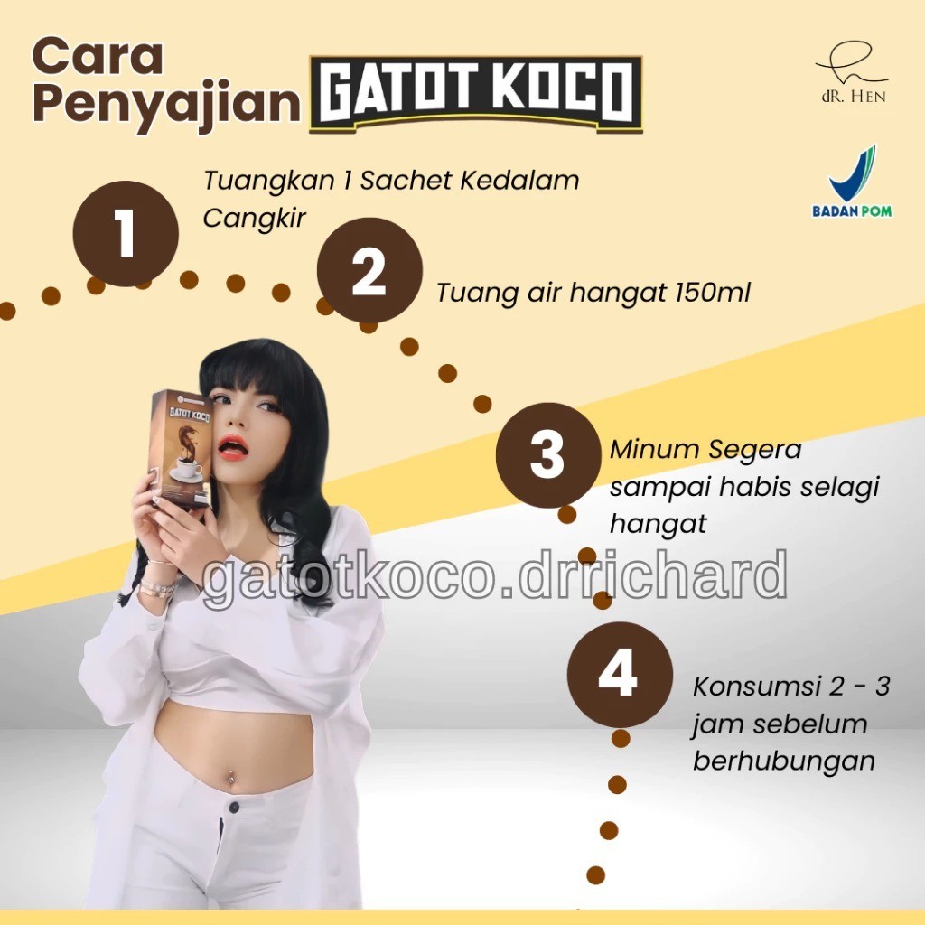 

dR Hen - Kopi Gatot Koco by dr richard lee original 100% bergaransi | READY STOCK | PENGIRIMAN CEPAT