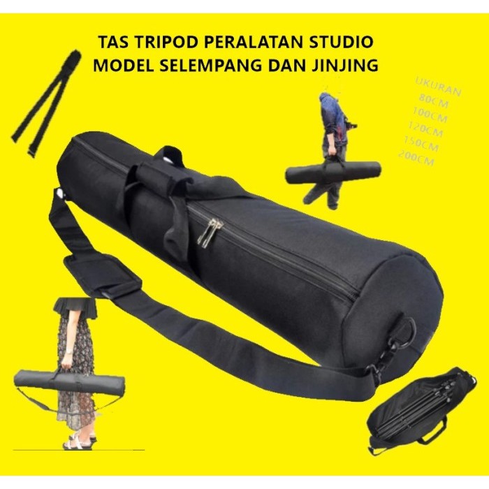 JG Tas Pancing Tabung Bulat Untuk 1 Joran Selempang  Tenteng Waterproof Cod  Sporty - 50cm