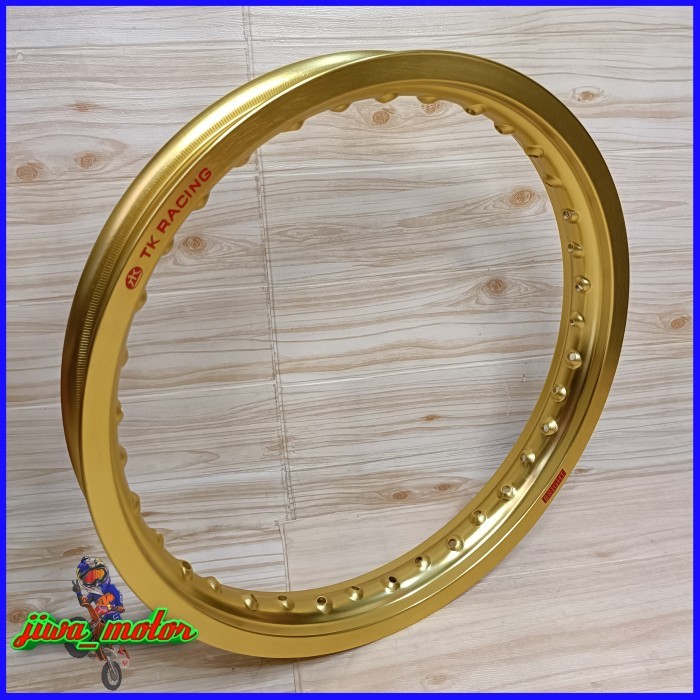 velg TK racing ring 17 140 160 185 215 hitam silver titanium Bronze - Gold, 140-17