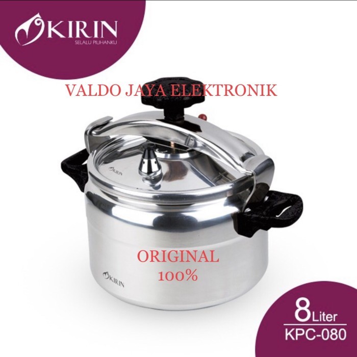 KIRIN Presto KIRIN KPC-080 Panci Masak Cepat KPC080 KPC 080