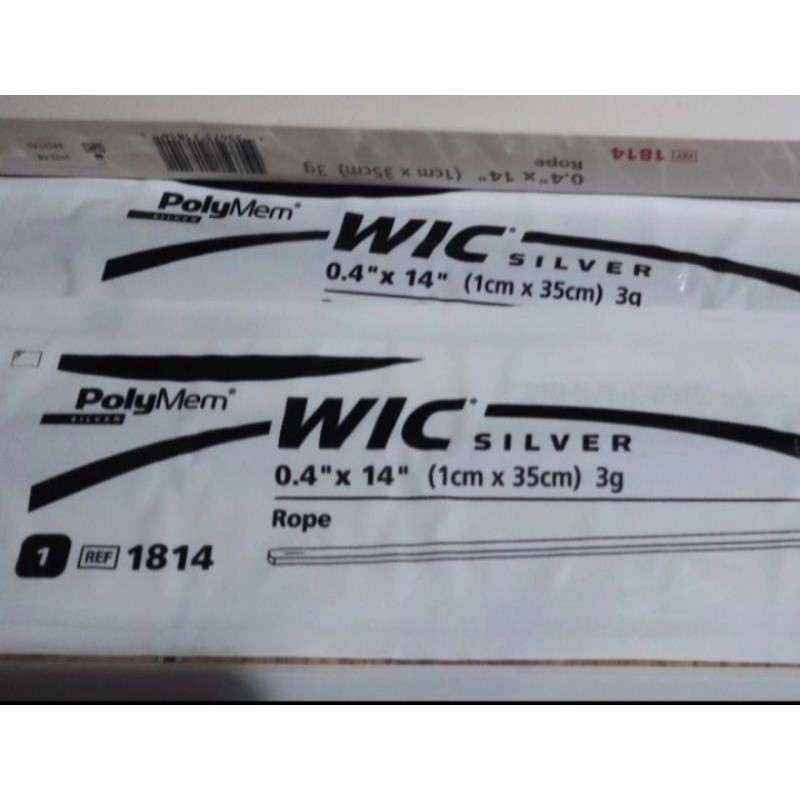 polymem wic silver 1cm x 35cm