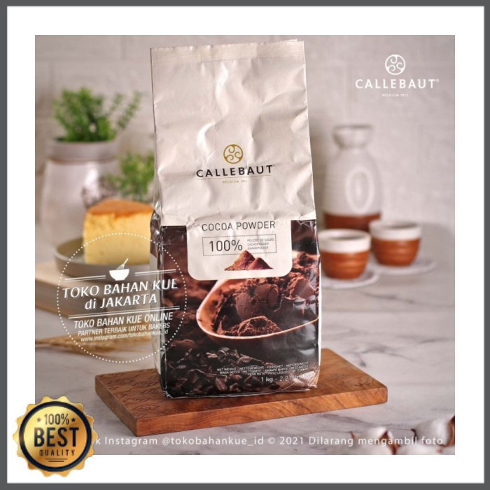 

Callebaut - Pure Cocoa Powder 100gr Bubuk Cokelat Murni Coklat Premium - 100gr