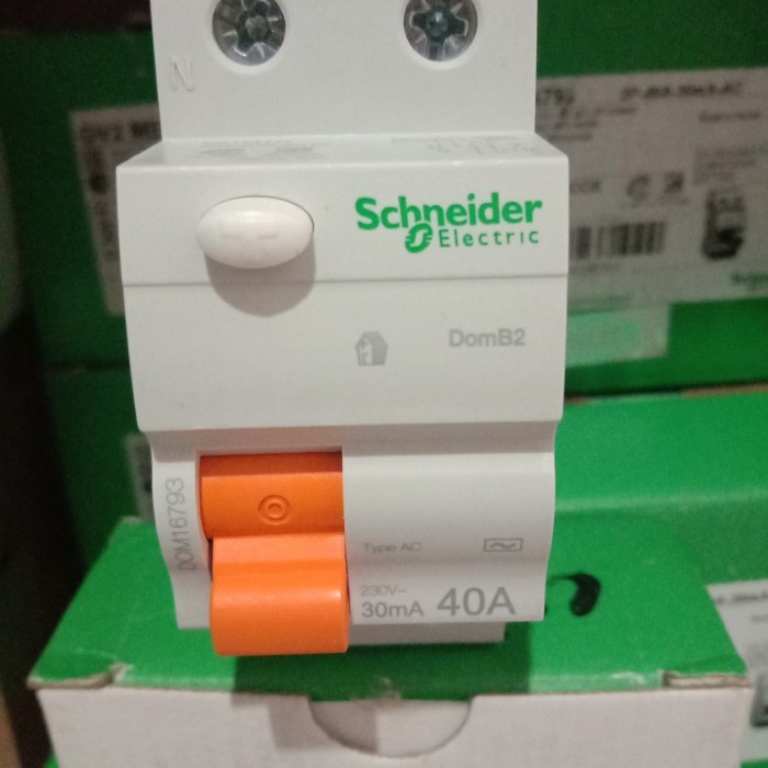 ELCB schneider 2pull 40a 30ma