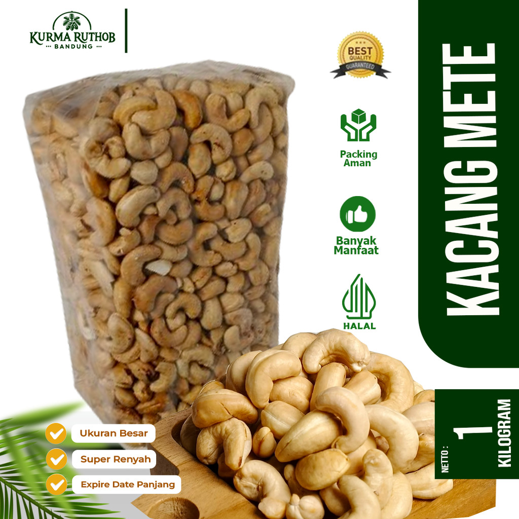 

Kacang Mede / Kacang Mete Roasted / Kacang Mete Matang 1kg