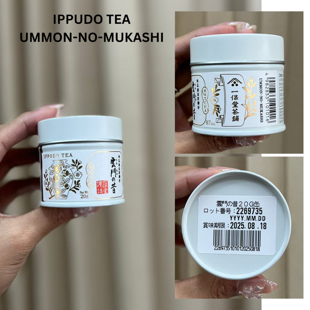 

[ READY STOK ] IPPODO TEA Ummon No Mukashi - WAKAKI Matcha Powder Ceremonial Matcha Ready