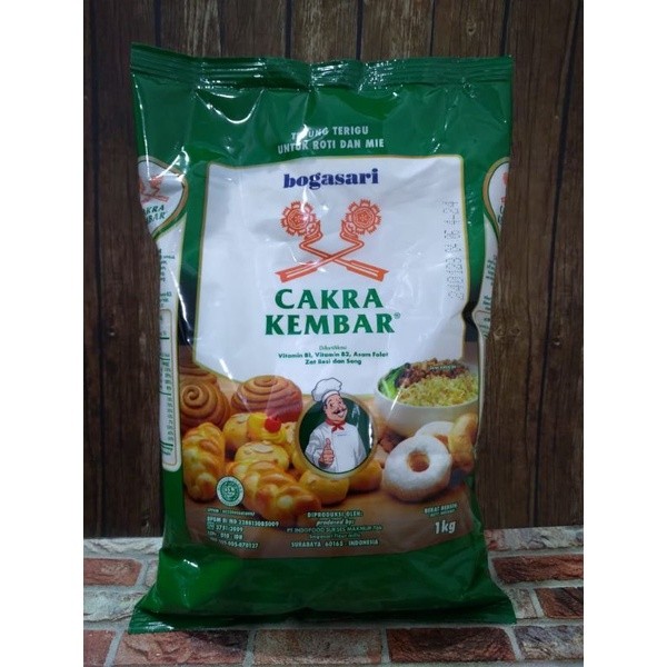 

TERIGU SEGITIGA BIRU PREMIUM 1KG, CAKRA KEMBAR 1KG DAN KUNCI BIRU 1KG - ABO