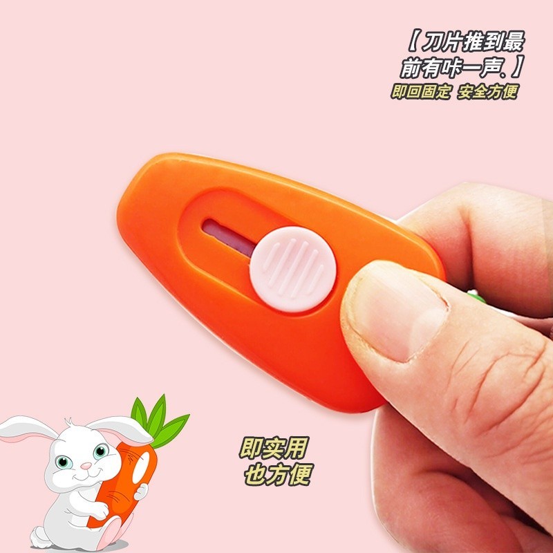 

Pisau Kecil Cutter Mini Karakter Wortel Cutter Travelling Portable 790