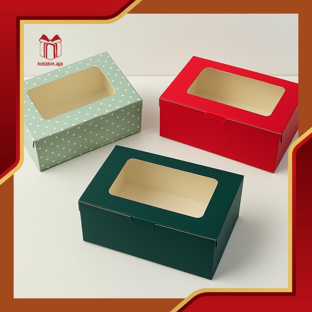 

Box Kue / Kotak Kue / Box Nasi / Kotak Nasi / Box Snack / Kotak Snack I HC25
