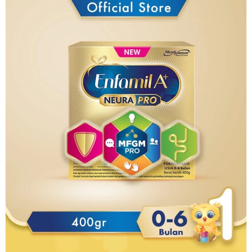 Enfamil A+ 1 400 GR - Raja Susu