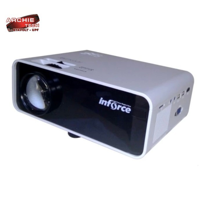 Inforce Mini Proyektor AN-10+ Non TV Tuner (NT) Proyektor Tunner AN 10 - Putih