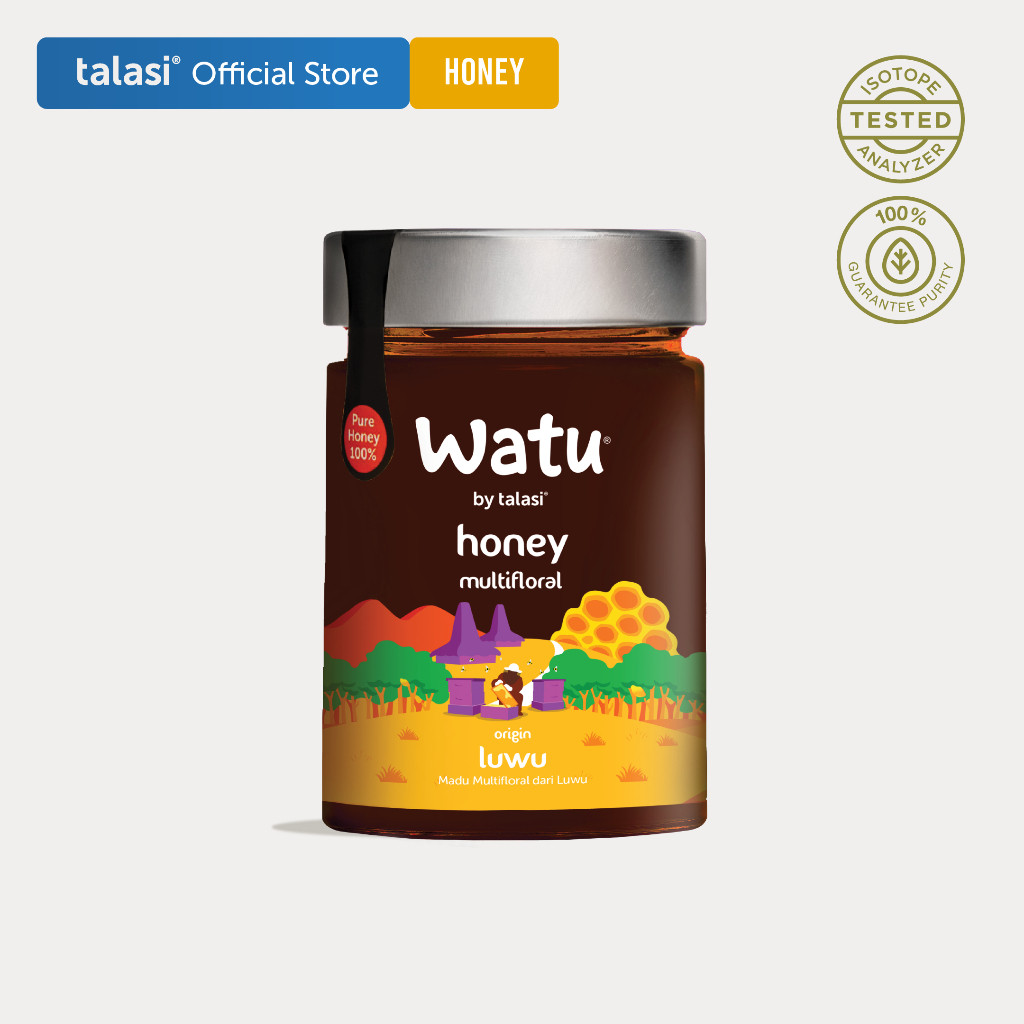 

Origin Luwu, Talasi Watu Honey - Madu Murni