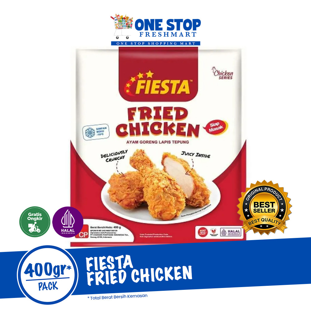 

FIESTA FRIED CHICKEN 400GR