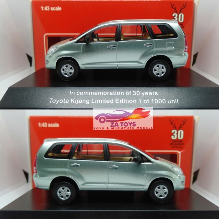Pee99 Diecast Toyota Kijang Innova 1st Gen Green Mettalic Limited Edition by RIMS Dealerbox 1:43