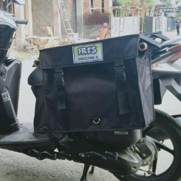 TAS OBROK DAN TAS POS ( FRES . JAGUAR . TEGAR JAYA . TERPAL TRUK ) - KECIL FRES, Hitam