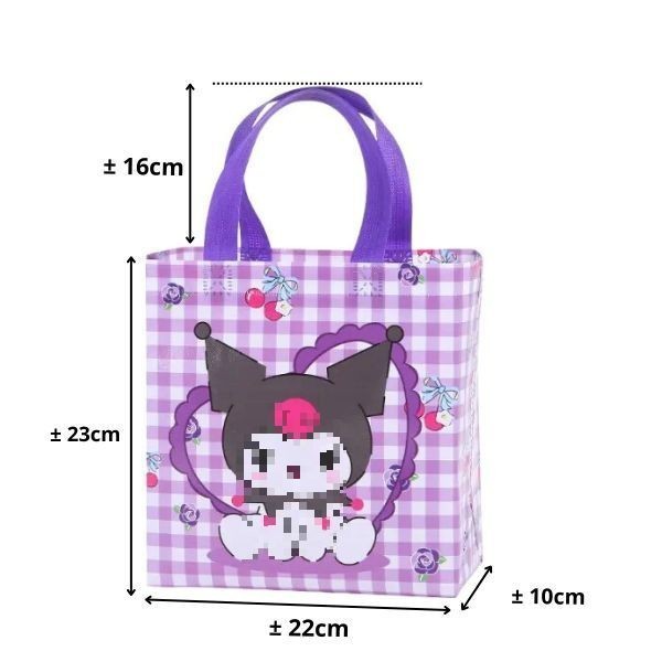 

TTT Goodie Bag Tas kado ulang Tahun karakter Animals Paper Bag kantong anak Motif Kartun Tas Hampers waterproof Souvenir Ulang tahun TTT