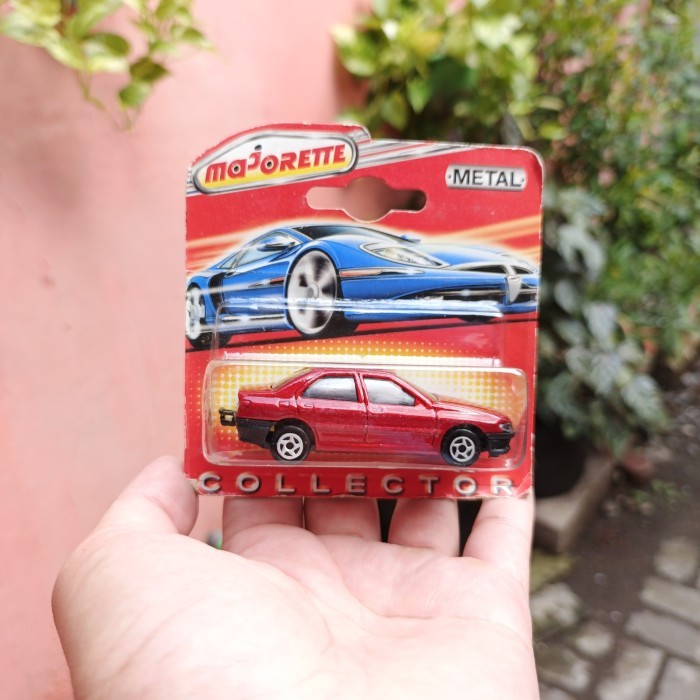 Majorette Collector Peugeot 406 Red Miniatur Mainan Diecast