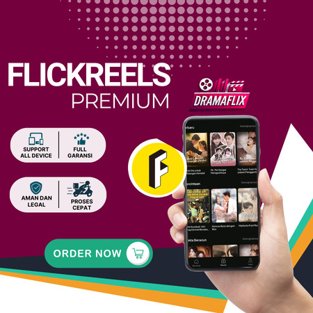 FLICKREELS Template Premium Langganan Full Garansi - Templat Desain Flyer Eksklusif