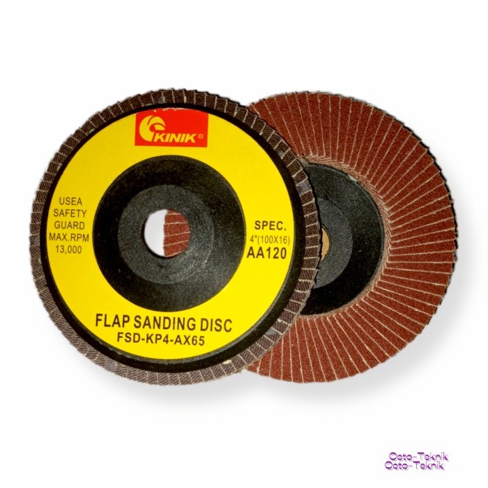 flap disc / amplas susun gerinda 4 inch AA 120 KINIK