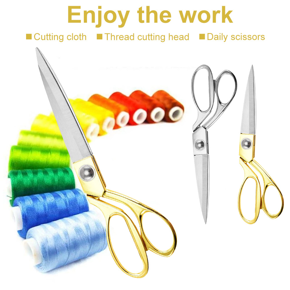 

Gunting Kain/Bahan Luxury Gunting Bahan Kain/Tailor Scissors Textile Scissors