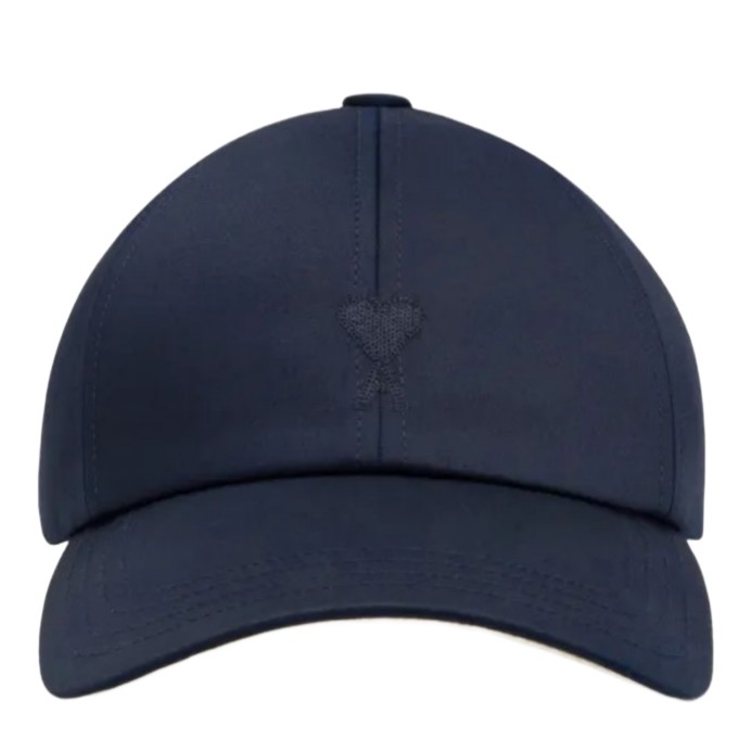 Ami Paris Adc Tonal Navy Cap / Topi Branded Original