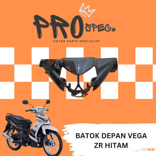 Win - Batok Kepala Depan Vega Zr Hitam 2009 2010 2011 2012