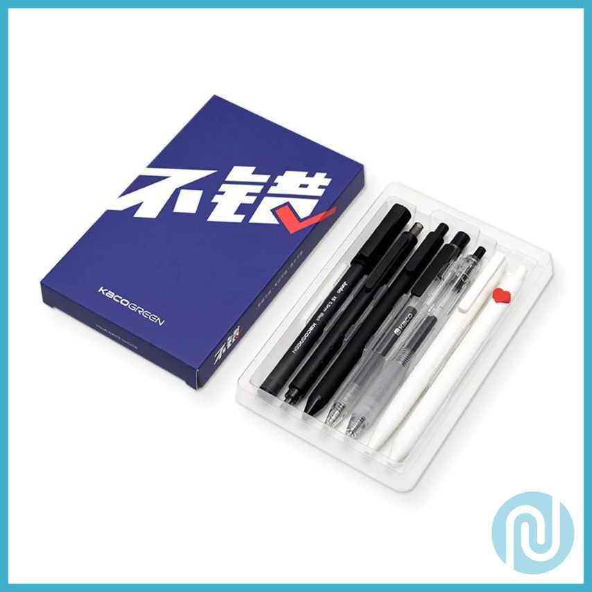 

Set Pulpen Gel Tinta Hitam 0.5mm 7 PCS