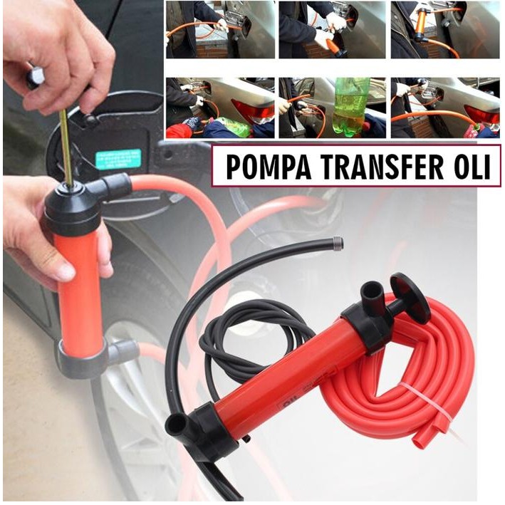 Pompa Manual Sedot Oli Bensin Pompa Tangan Transfer Oli Bensin Mobil