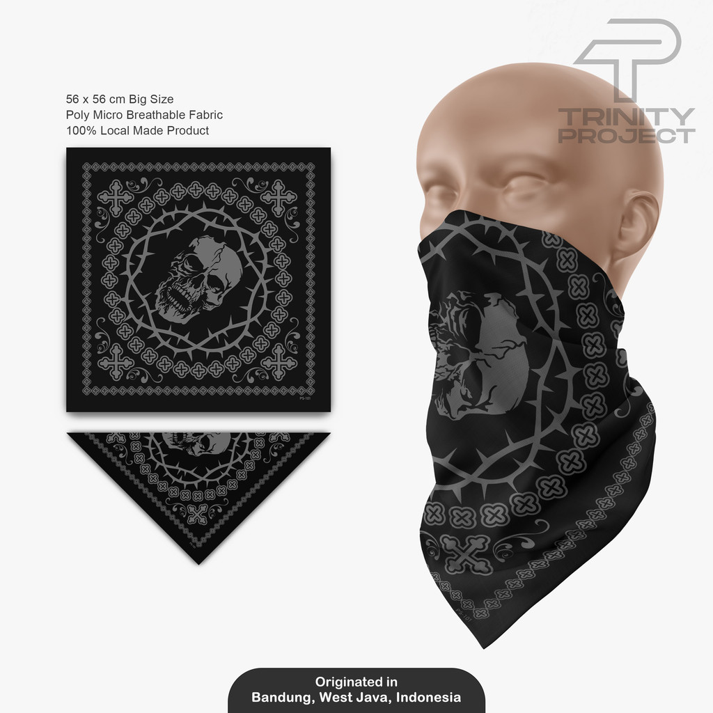 Paisley 101 - Bandana /Paisley Scarf /Headband /Bandana Slayer Unisex /Skena Aksesoris Outfit Murah 