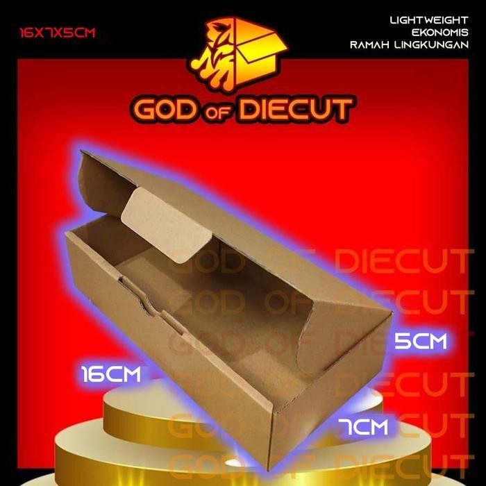 

KARDUS DIECUT 16X7X5 CM - Karton Kotak Packaging Packing Box Pizza