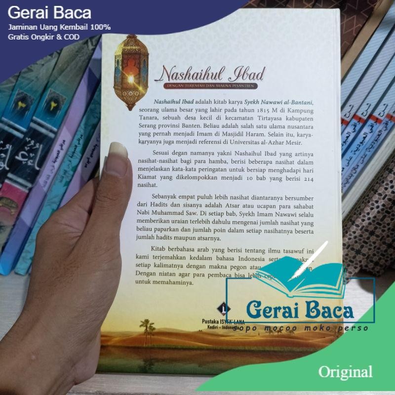 Kitab Terjemahan nashoihul ibad 3 bahasa Terjemahan nasoihul ibad 3 bahasa Original