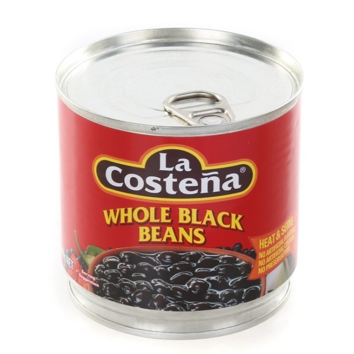 

La Costena - WHOLE BLACK BEANS - 14.1oz (400g)
