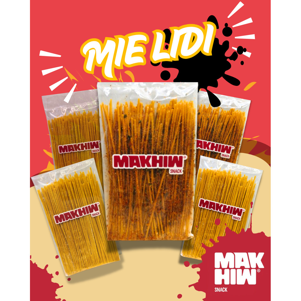 

Mie Lidi Rasa Jeruk Pedas | Snack Viral Unik | Makanan Ringan Enak Makhiw People