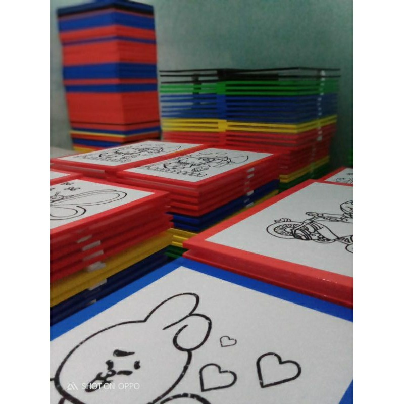 

grosir media mewarnai sterofom isi 100 pcs