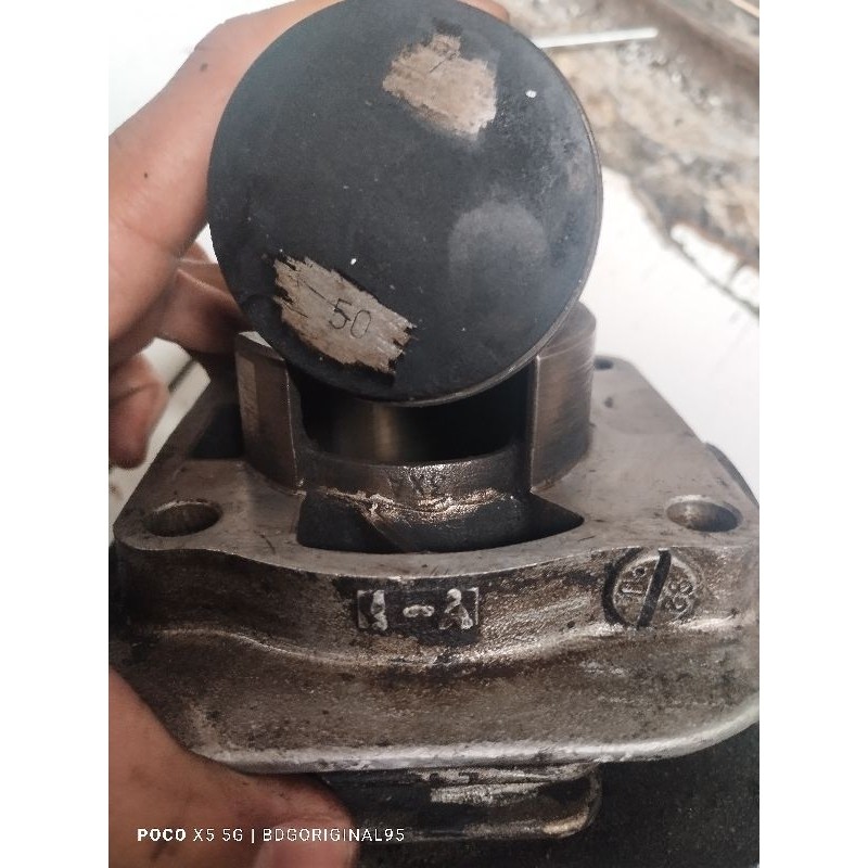 Bureng Blok F1ZR Y1 OS 50 STD F1ZR Original Copotan