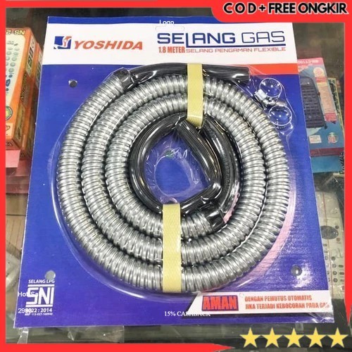 TERLENGKAP Regulator Kompor LPG STARCAM + METER Star Cam Pengaman Gas Anti Bocor Original Star Cam