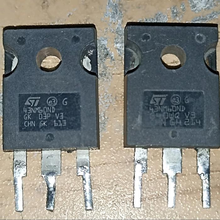 DC99 Asli STW43NM60ND 43NM60ND atau STW43NM60N 43NM60N STW43NM60 43NM60 43N60 TO-247 43A 600V DAYA M