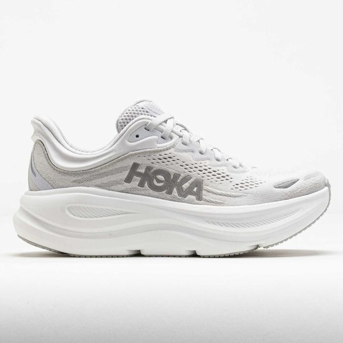 Sepatu Hoka One One Bondi 9 / Stardust / Silver / Running / Men's Shoes