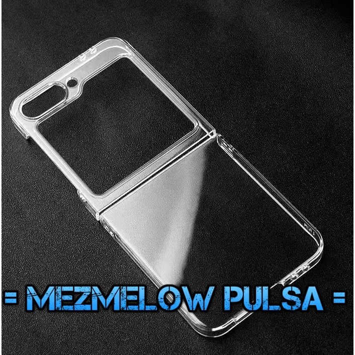 Acrylic Mika Caseng Casing Hard Case Transparant Case SAMSUNG Z FLIP 6 - Gambar 3