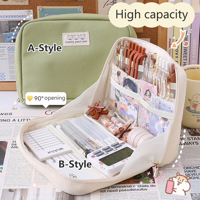 

Stella 12 Layer Tas Tempat Pensil Case Pouch Anak Sekolah Transparan Kapasitas Besar Stationery Kantor A020