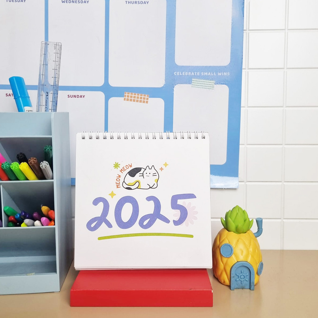 

Catlendar - Kalender Meja 2025 - Calendar Mini Kucing